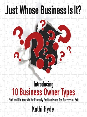 cover image of Just Whose Business Is It?